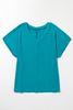 Picture of CURVY GIRL TEXTURED V NECK TOP